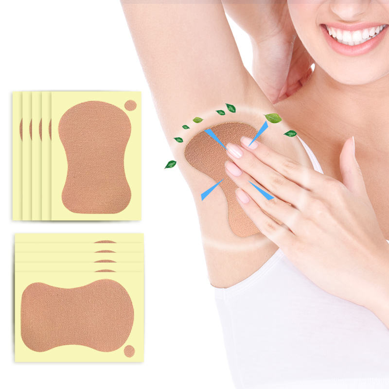 Comfortable Antiperspirant Disposable Pad Adhesive Armpit Sweat Pads