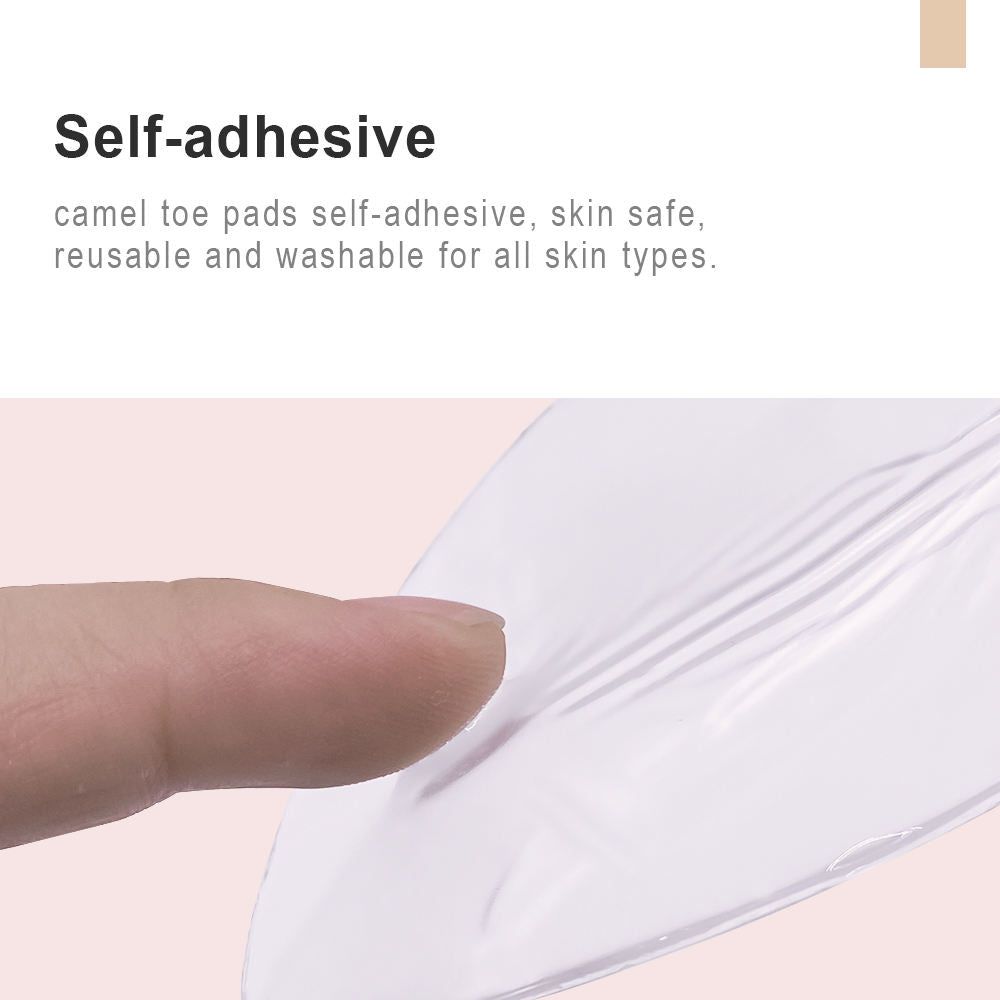 Reusable Waterproof Camel Toe Cover Concealer Pads