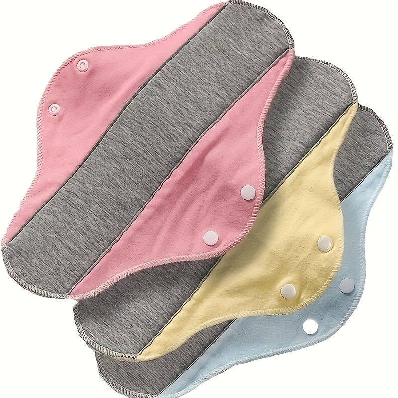 3pcs Washable Leakproof Women's Diaper Pads