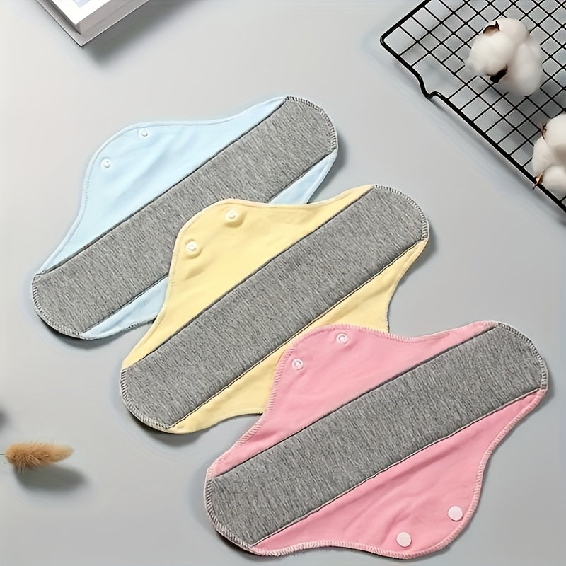 3pcs Washable Leakproof Women's Diaper Pads