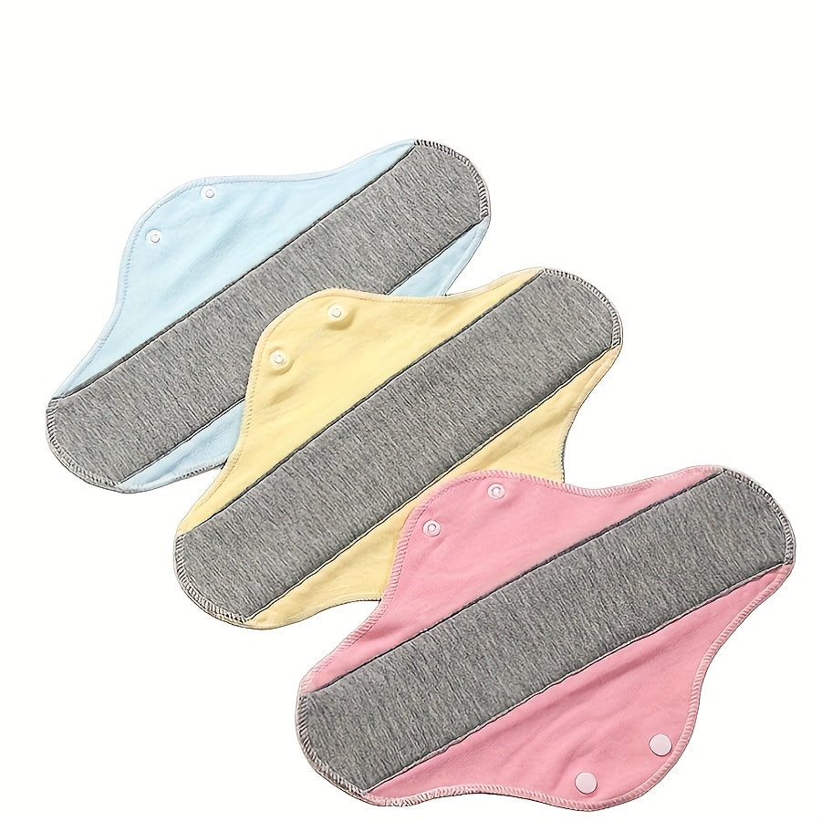3pcs Washable Leakproof Women's Diaper Pads