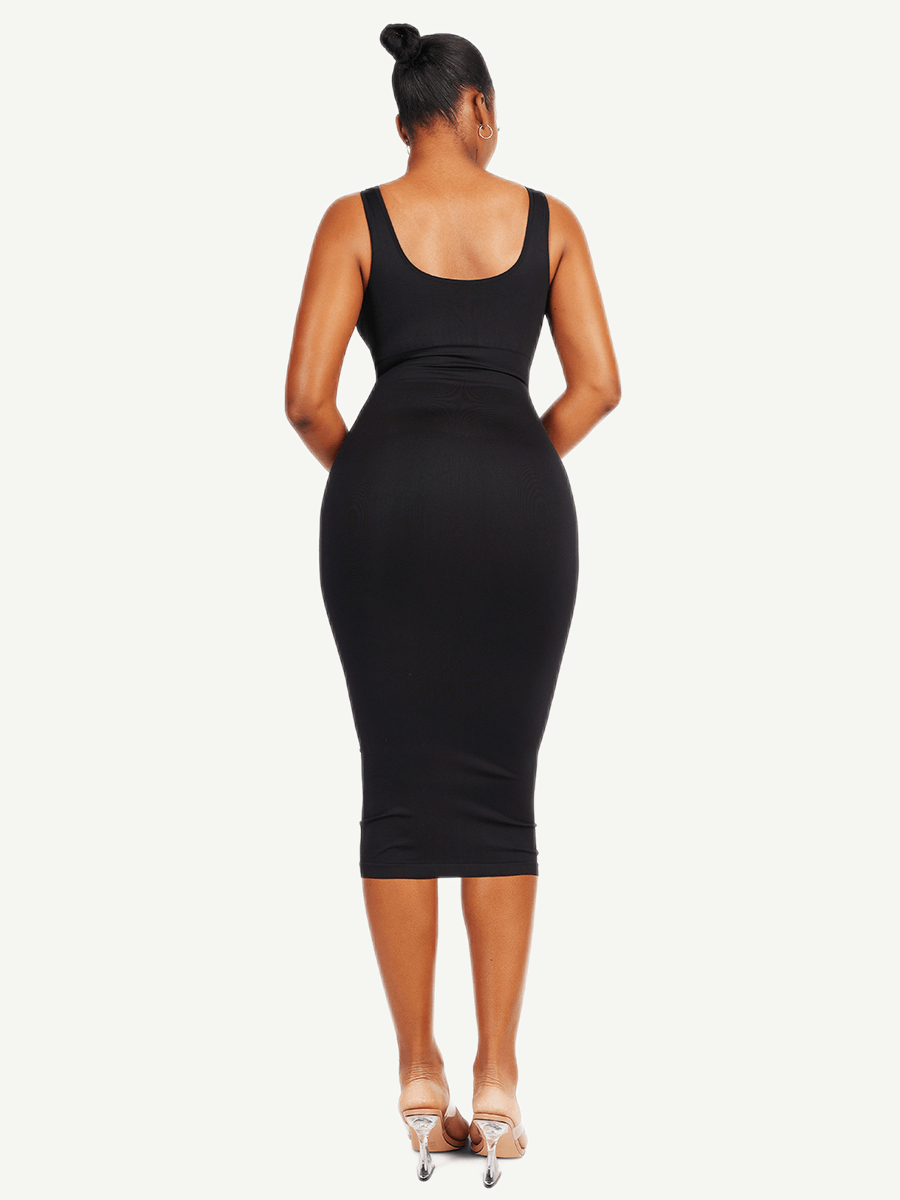 Seamless Eco-Friendly Large U-Back Shaper Dress