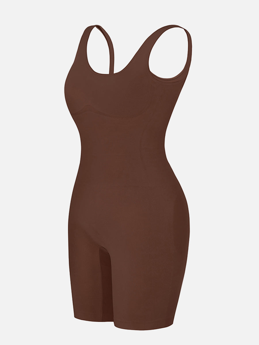 Seamless Outerwear Jumpsuit Shapewear