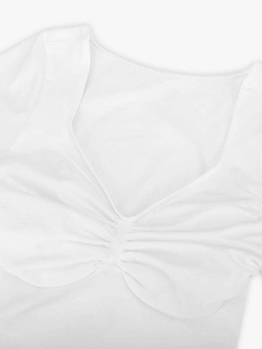 Seamless Bust Support Waist & Abdomen Shaping Thong Bodysuit