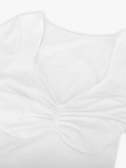 Seamless Bust Support Waist & Abdomen Shaping Thong Bodysuit