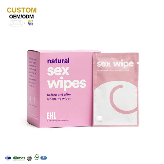 Biodegradable Toilet Sex Cleansing Wipes