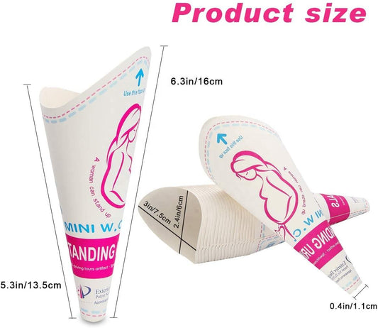 Disposable Paper Female Urination Device