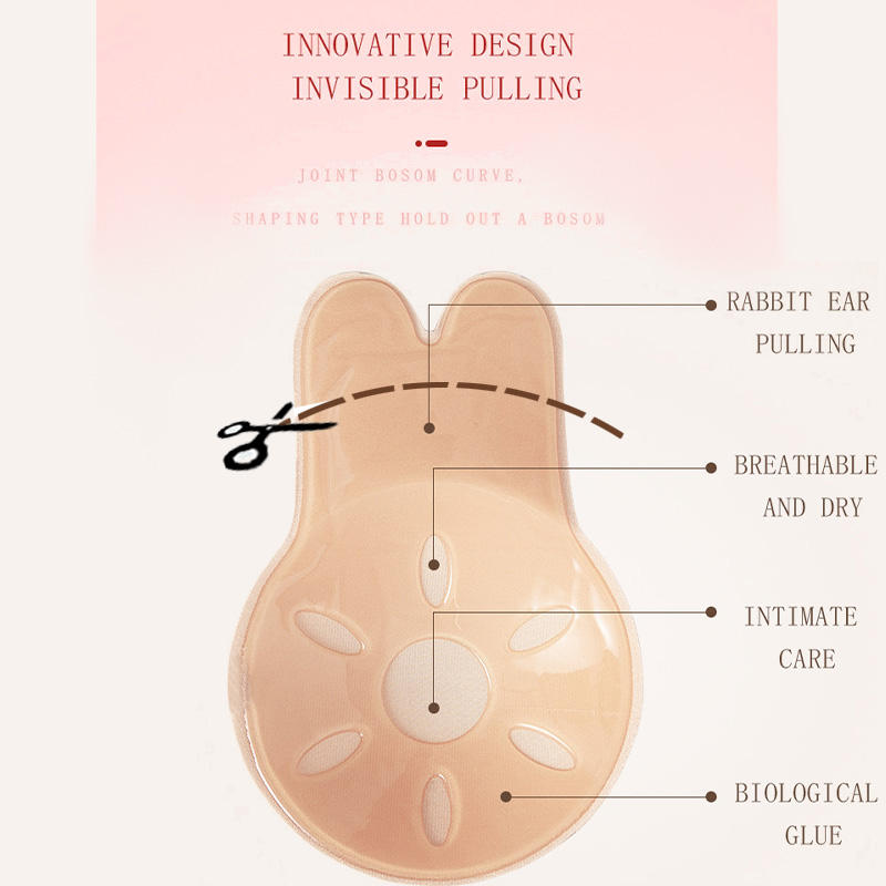 Rabbit Ear Shape Push up Nipple Cover