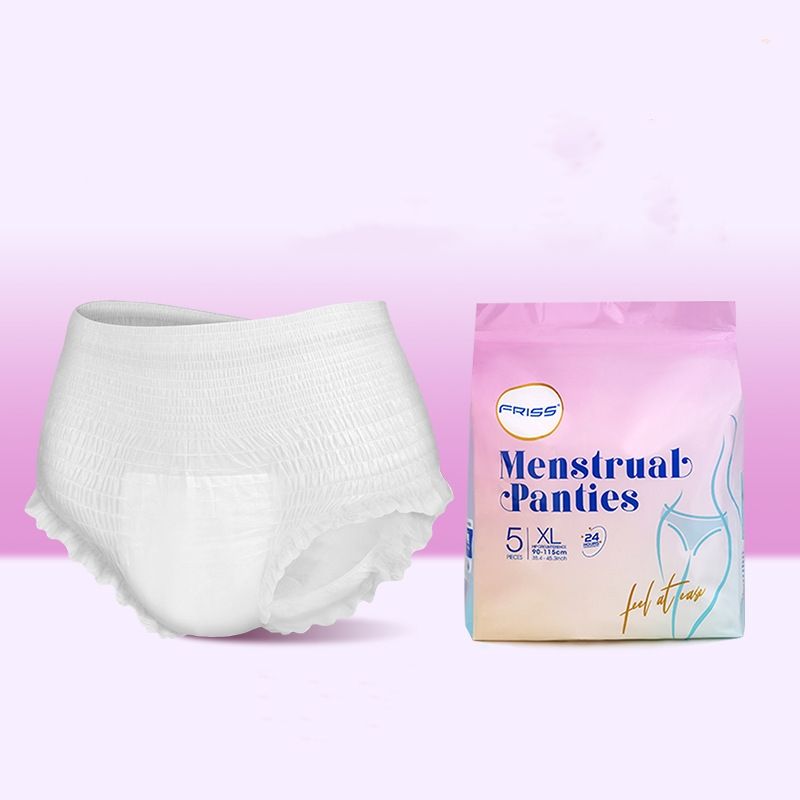 Women Menstrual Overnight Underwear Adult Diaper Sanitary Pants