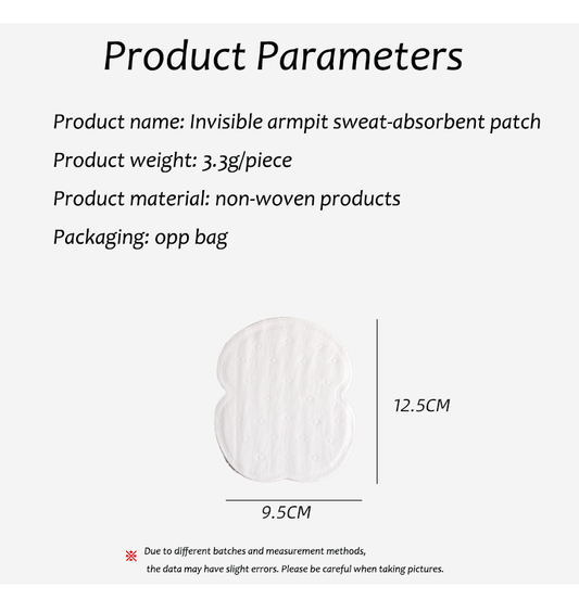 Disposable Underarm Sweat Pad