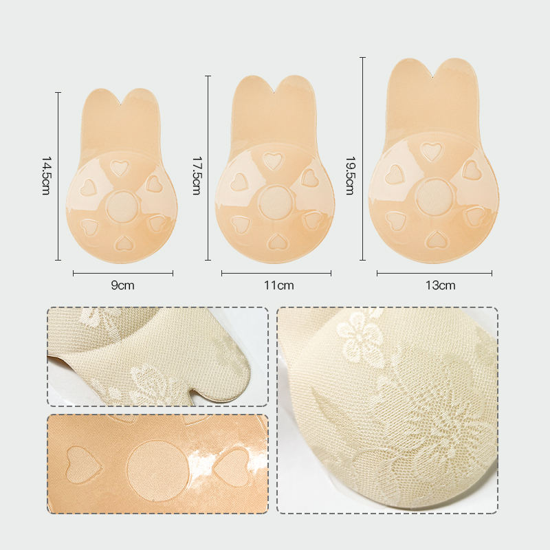 Rabbit Ear Shape Push up Nipple Cover