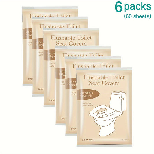 Disposable Flushable Toilet Seat Pads