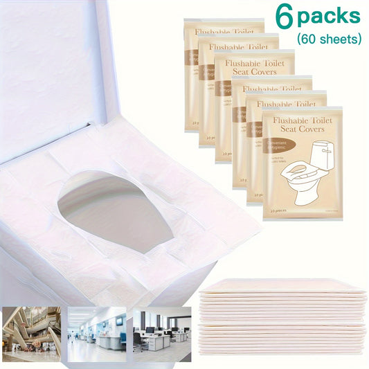 Disposable Flushable Toilet Seat Pads