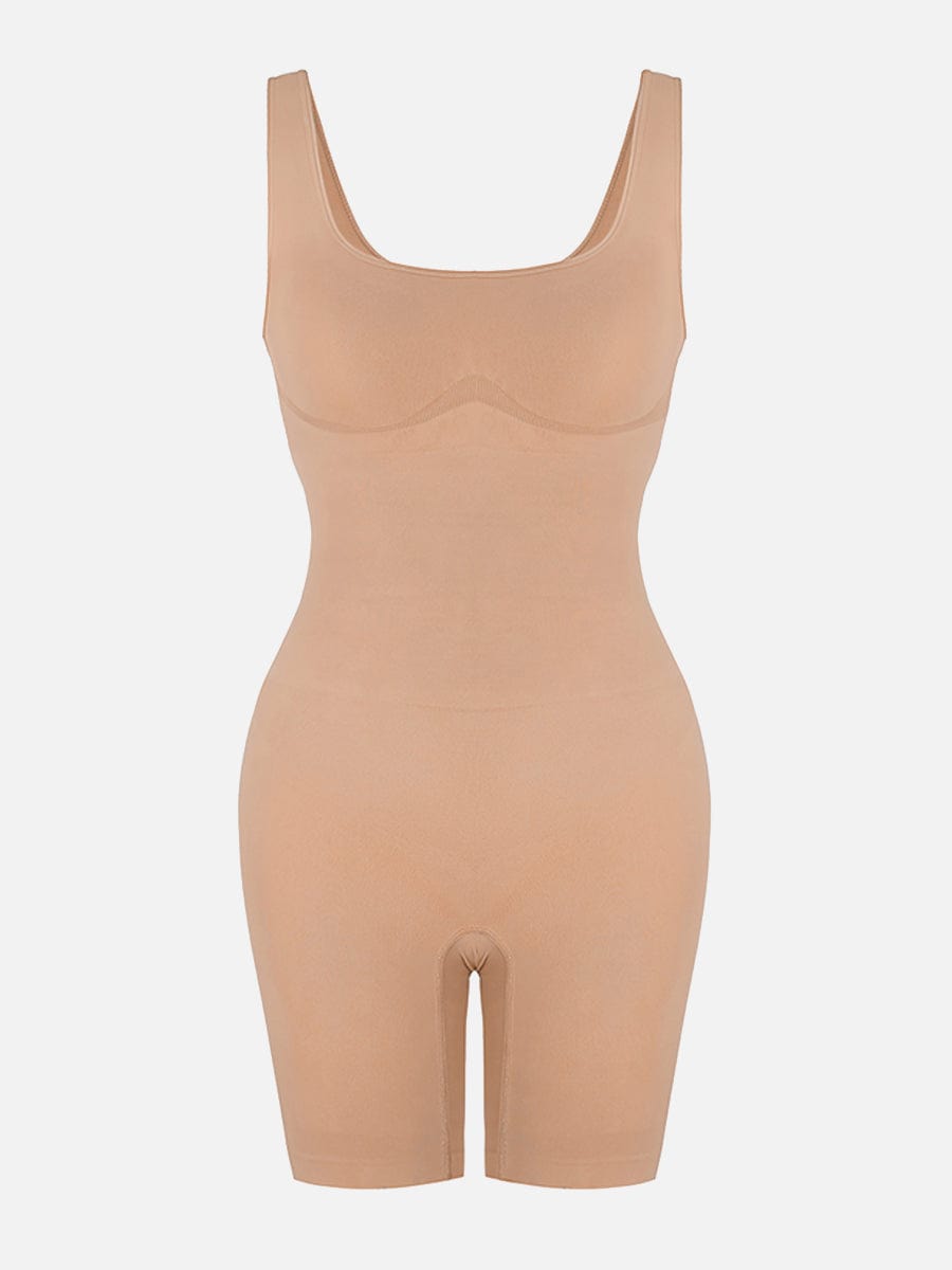 Seamless Outerwear Jumpsuit Shapewear
