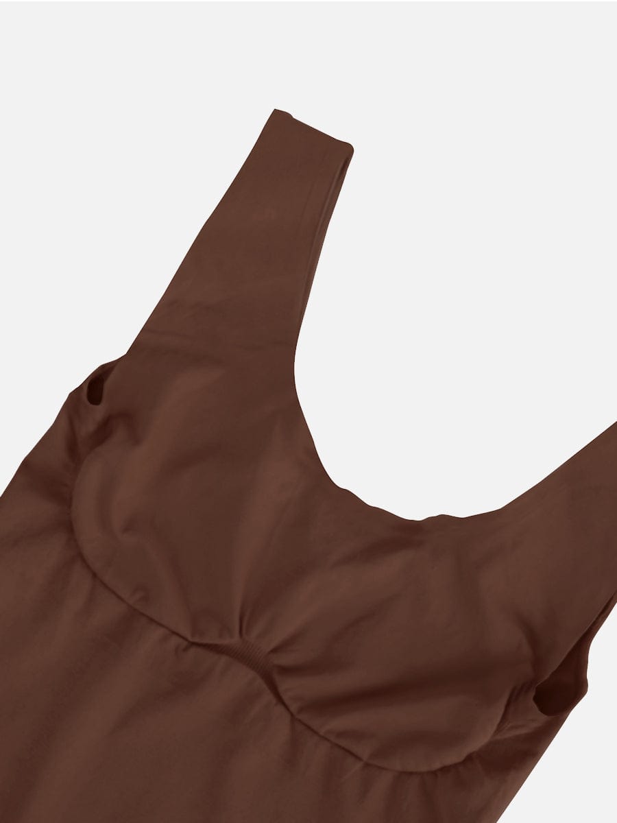 Seamless Outerwear Jumpsuit Shapewear