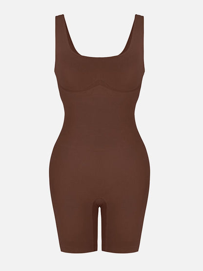 Seamless Outerwear Jumpsuit Shapewear