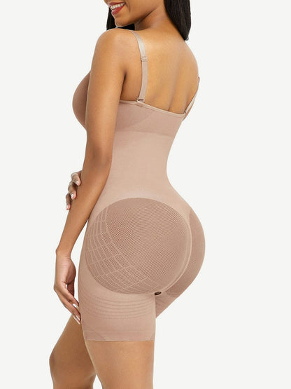 Full-Body Shaping Bodysuit, Butt-Lifter + Tummy Compression