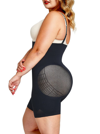 Full-Body Shaping Bodysuit, Butt-Lifter + Tummy Compression